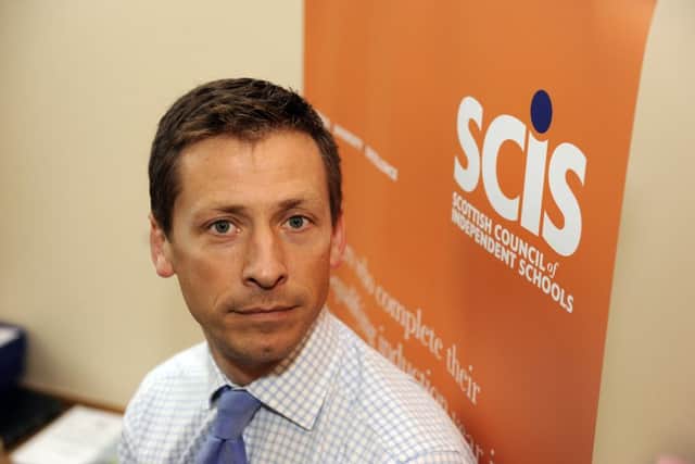 John Edward, SCIS director, says private schools' charitable status is justified. Picture: Julie Bull