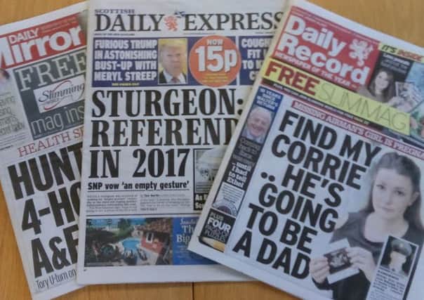 The Daily Record and Daily Mirror owner is in talks to buy a stake in the group behind the Daily Express. Picture: TSPL