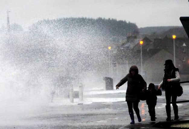 Severe weather warnings are in force until Friday. Picture: SWNS