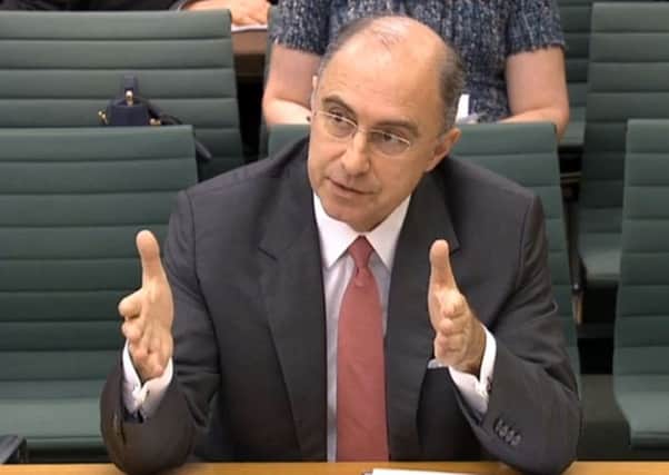 Xavier Rolet, chief executive of the London Stock Exchange, gives evidence to the Commons treasury committee on the impact of Brexit. Picture: PA Wire