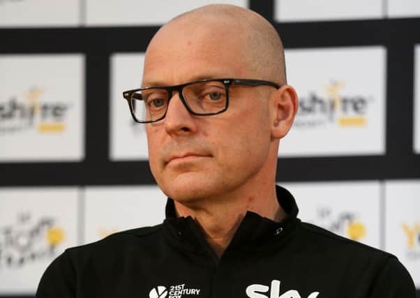 Team Sky principal Sir Dave Brailsford faced the media at the team training camp in Mallorca. Picture: Lynne Cameron/PA Wire