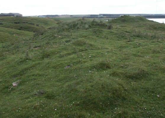 Castle Hill at Rattray, the windswept mount once home to the medieval stronghold of Castle of Rattray. PIC www.geograph.co.uk