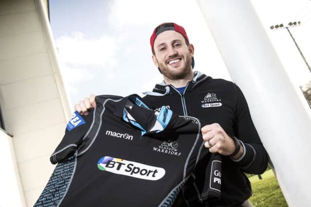 Glasgow Warriors winger Tommy Seymour has signed a new deal to keep him at Scotstoun. Picture: Gary Hutchison/SNS/SRU
