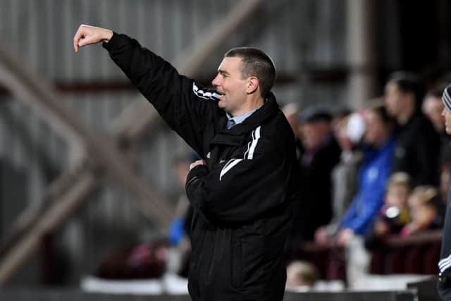 Barry Smith has led East Fife to four consecutive wins since returning to management following a spell as a football journalist. Picture: SNS