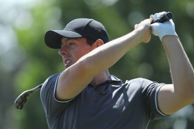Rory McIlroy was a shot off the lead at the turn in the first round of the BMW SA Open. Picture:; Getty Images