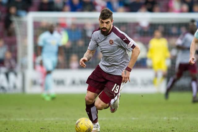 Juanma was Hearts' top scorer last season. Picture: John Devlin