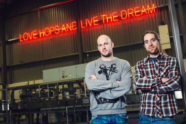 BrewDog co-founders James Watt and Martin Dickie. Picture: Contributed