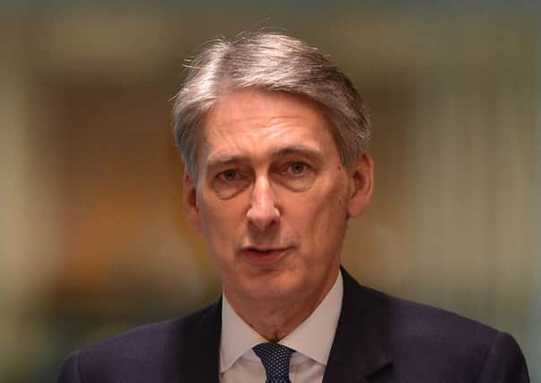 Chancellor Philip Hammond said Funding Circle was a 'real success story' in the fintech sector. Picture: Neil Hanna