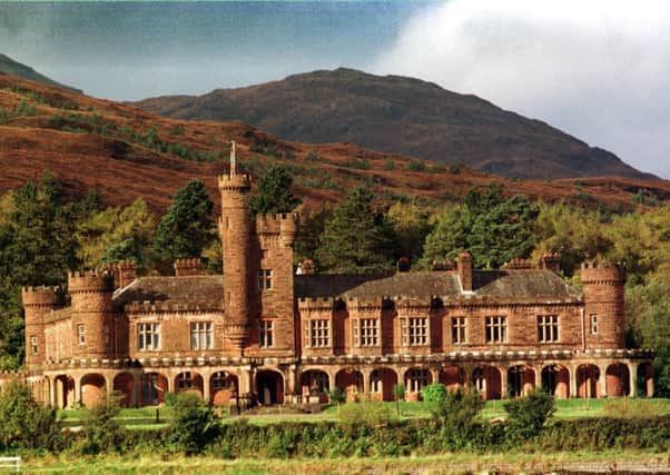 Kinloch  Castle on the island of Rum. PIC: Hamish Campbell/TSPL.