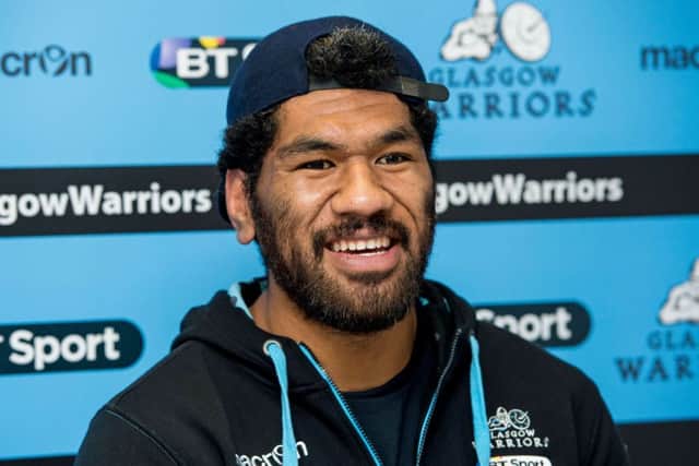 Glasgow Warriors lock Brian Alainu'uese has had his suspension reduced from three weeks to two. Picture: SNS