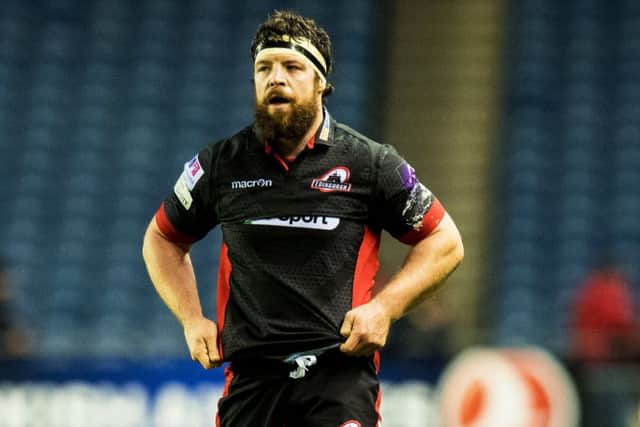 Edinburgh's Alasdair Dickinson will miss the start of the Six Nations. Picture: SNS