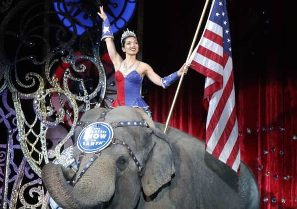 The Ringling Bros. and Barnum & Bailey Circus in Providence. Picture, AP