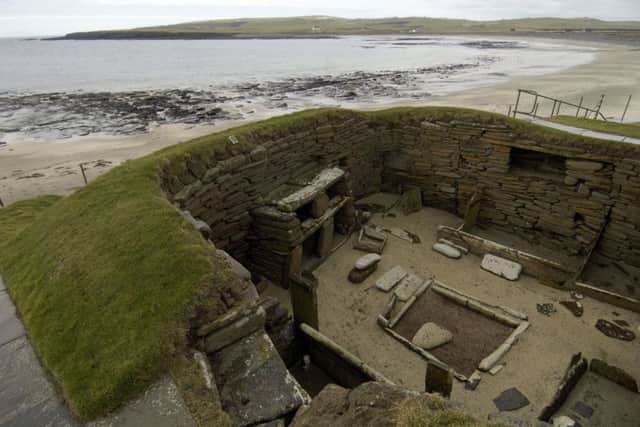 Skara Brae in Orkney is a world heritage site. Picture: Donald MacLeod