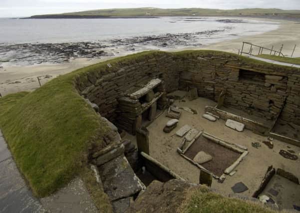 Skara Brae in Orkney is a world heritage site. Picture: Donald MacLeod