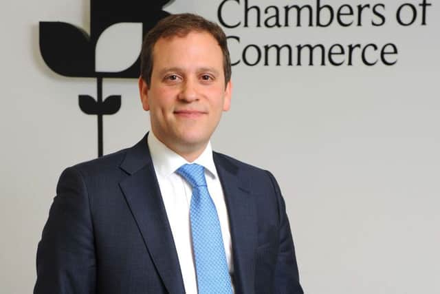 Following the swift departure of his predecessor, who backed Brexit, British Chambers of Commerce chief Adam Marshall is determined to remain neutral and focus on listening to his members. Photograph: Craig Hibbert