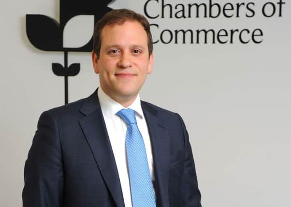Following the swift departure of his predecessor, who backed Brexit, British Chambers of Commerce chief Adam Marshall is determined to remain neutral and focus on listening to his members. Photograph: Craig Hibbert