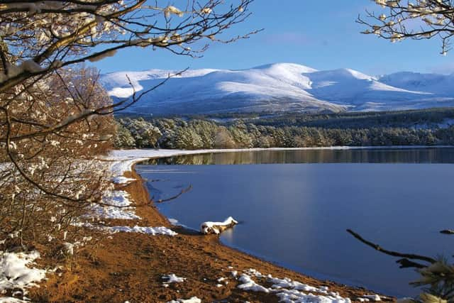 The Caringorm mountains in winter. Picture: Contributed