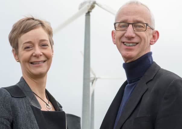 Karin Sode and David Pike, founders of Our Energy PICTURE: OurEnergy/PA Wire