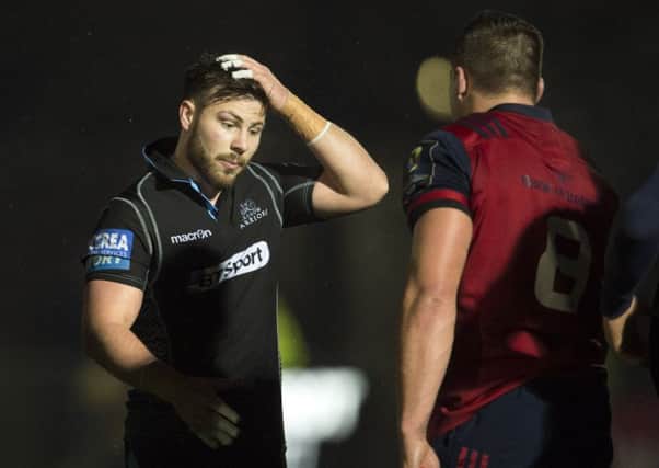 Glasgow's Ali Price admits he is on a learning curve. Picture: SNS.