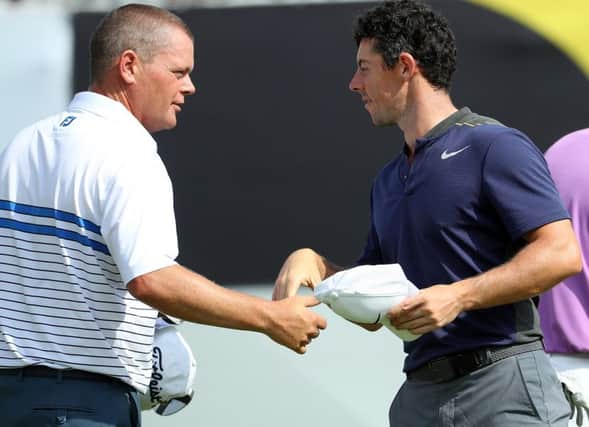 David Drysdale enjoyed playing with world No 2 Rory McIlroy in the BMW SA Open third round. Picture; Getty Images
