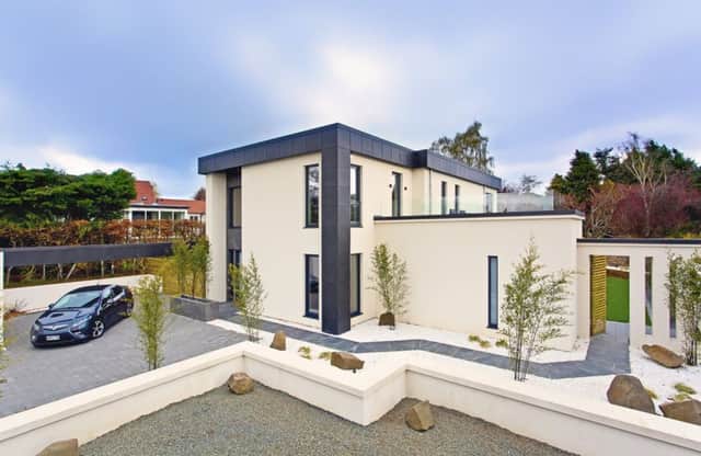 The exterior of Shiro House in Cammo Grove