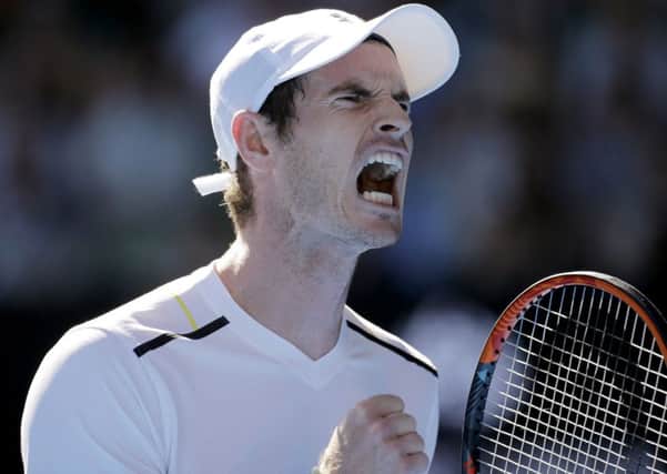 Andy Murray is through to the final 16 of the Aussie Open(AP Photo/Aaron Favila)