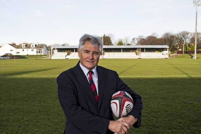 Andy Irvine at Myreside, where Edinburgh will play the first game of a six-match trial period on Friday against Timisoara Saracens.
