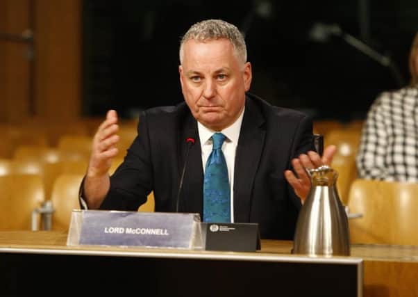 Former First Minister Jack McConnell believes it was a mistake to move away from adversarial politics. Picture: Andrew Cowan