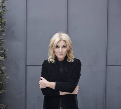 Michelle Collins prepares for Thoroughly Modern Millie and her own play, A Dark Night in Dalston. Picture: Debra Hurford Brown, Hair and Make up Shari Rendle, thanks to The Hospital Club, 24 Endell Street, London