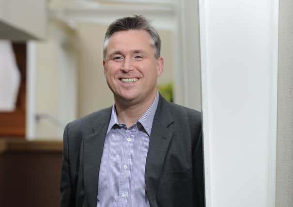 Craneware chief Keith Neilson said the Edinburgh software firm has built up a 'healthy' sales pipeline. Picture: Neil Hanna
