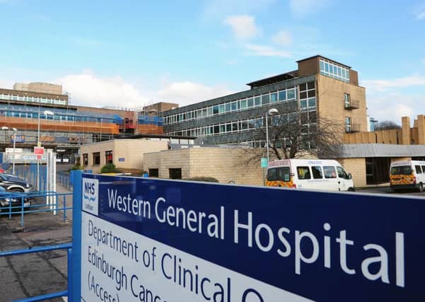 Exterior View of the Western General Hospital, Edinburgh. Picture: Ian Rutherford