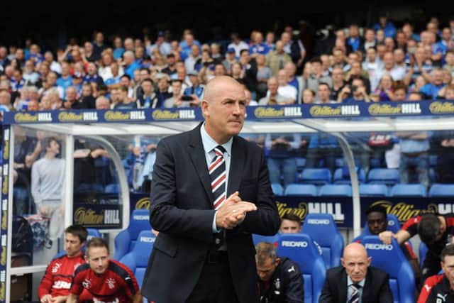 Rangers need to build sensibly under Mark Warburton. Picture: John Devlin