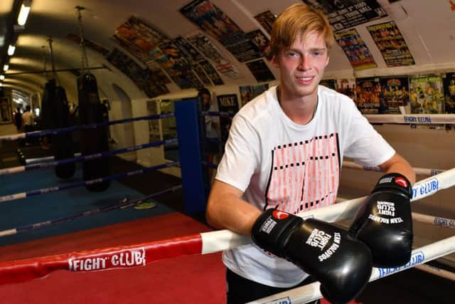 Andrey Rublev, who will face Andy Murray on Wednesday, poses at the Fight Club in Melbourne. Picture: Vince Caligiuri/Getty Images