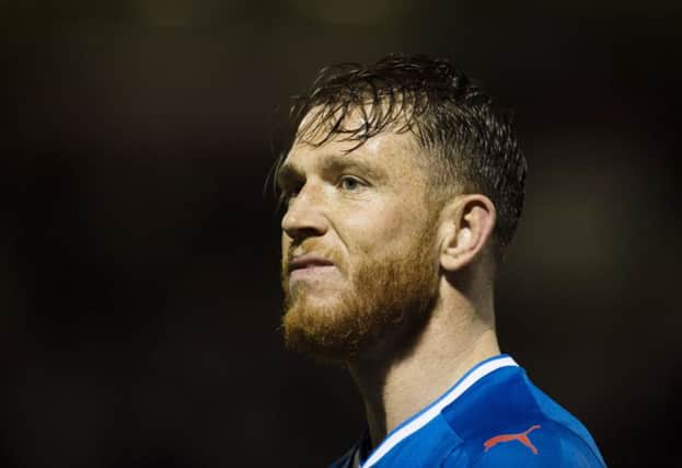 Joe Garner is expected to make Rangers return within a month. Picture: SNS