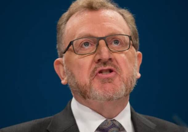 David Mundell says Scotland's economy is "lagging behind" the UK