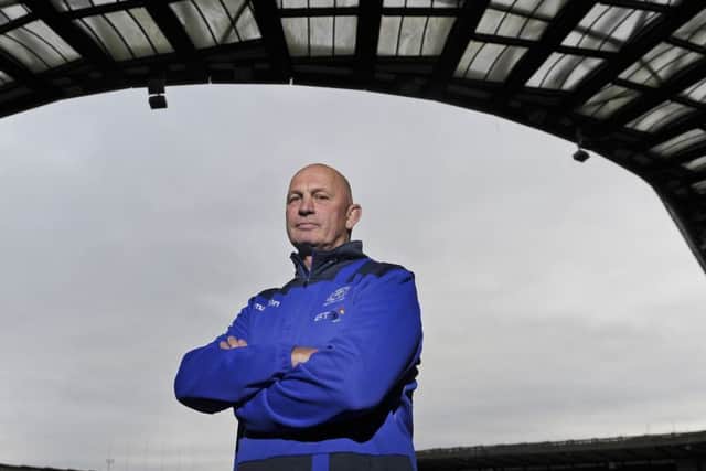 Scotland head coach Vern Cotter at BT Murrayfield yesterday. Picture: Neil Hanna Photography