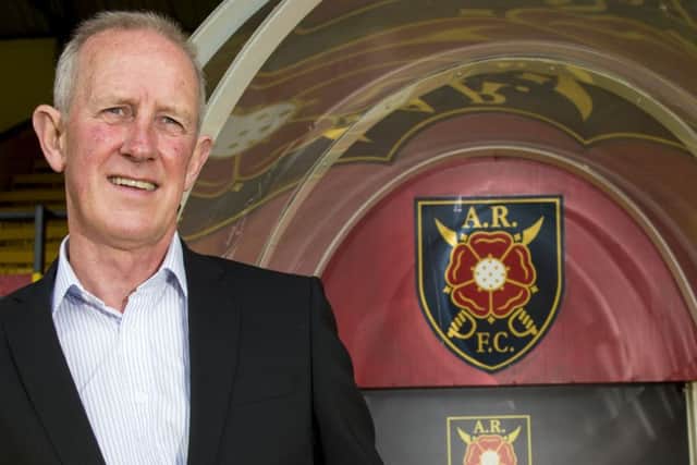 15/06/15 CLIFTONHILL Albion Rovers unveil new Assistant Manager Billy Stark