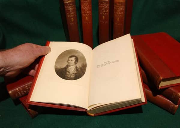Robert Burns wrote more than 200 poems in his short life. Picture: Cate Gillon