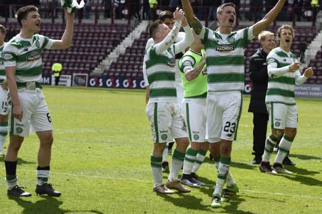 Mikael Lustig has extended his contract at Celtic until May2019.
Picture: Ian Rutherford
