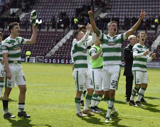 Mikael Lustig has extended his contract at Celtic until May2019.
Picture: Ian Rutherford