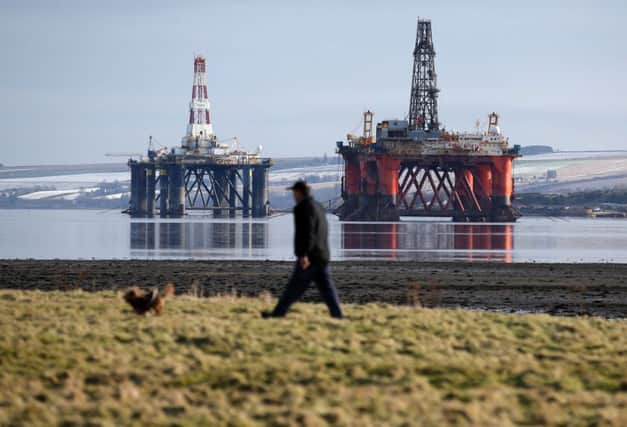 The Cromarty Firth has long been used for anchorage when oil prices fall and the need for rigs is diminished. Picture: Andrew Milligan/PA Wire