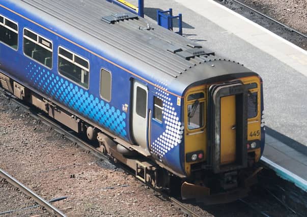 Trespassers have caused travel disruption at Glasgow Queen Street station