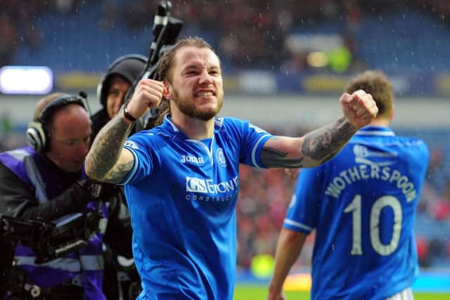 Former St Johnstone striker Stevie May is wanted by Aberdeen. Picture: Robert Perry