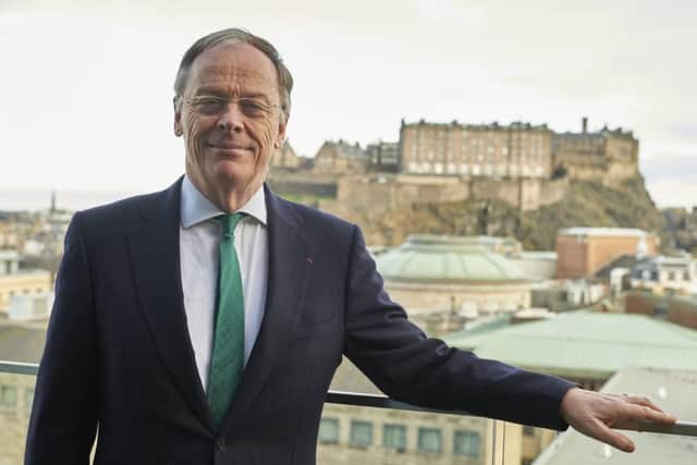De Rivaz at the Morrison Street offices of EDF Energy Renewables in Edinburgh