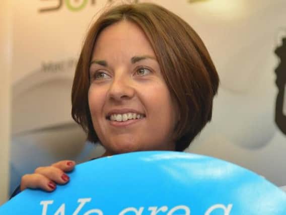 Kezia Dugdale saw her party's spending power shrink by more than half
