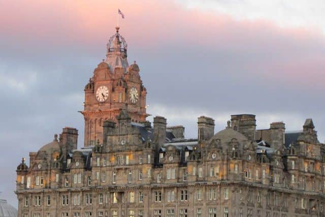 The Balmoral Hotel is situated right in the very centre of the city. Picture: Creative Commons