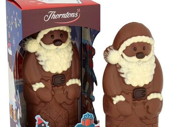 The Jolly Santa product has been recalled by Thorntons.