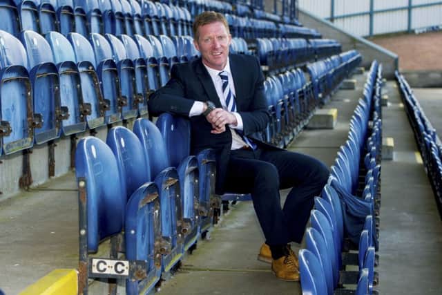 Gary Lockes Raith Rovers host Hearts at a sold-out Starks Park today.  Picture: Paul Devlin/SNS