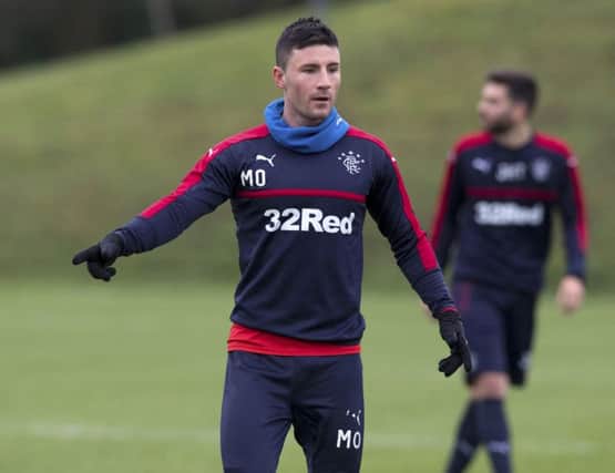 Mark Warburton has dismissed speculation linking Michael O'Halloran with a move to Hearts. Picture: SNS
