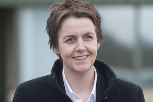 Hibs chief executive Leeann Dempster has hit back at claims made by Rudi Skacel. Picture: Craig Foy/SNS